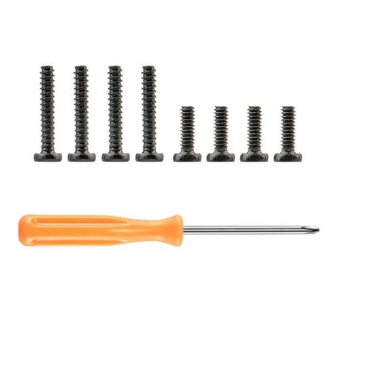 Kit de vis pour Steam Deck, 4 longues et 4 courtes, pour la réparation et le remplacement de la coqu