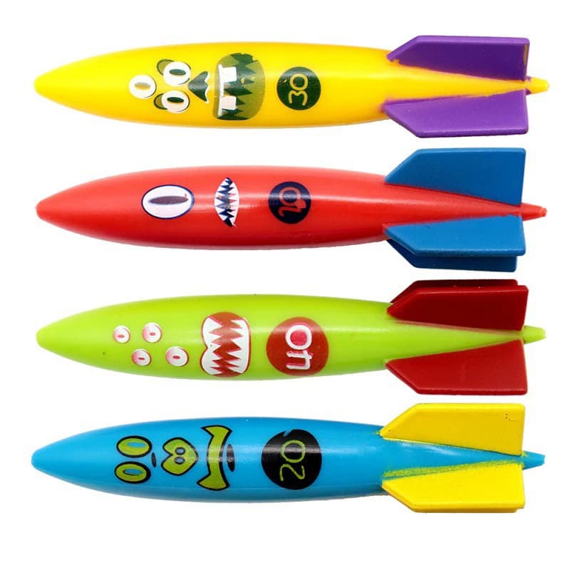 Jouets de piscine de plongée pour enfants, jeux de piscine amusants d'été, jouets coulants d'eau, fe