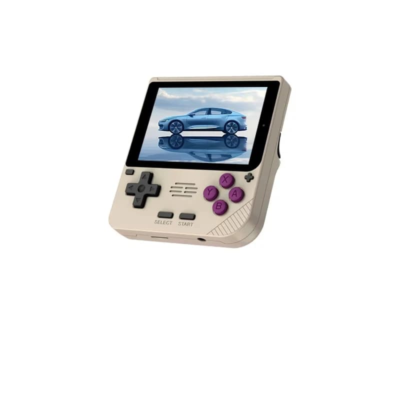 Console de jeu portable POWKIDDY V10, écran IPS 3,5 pouces 480*320, déclencheurs L/R, portable, rétr
