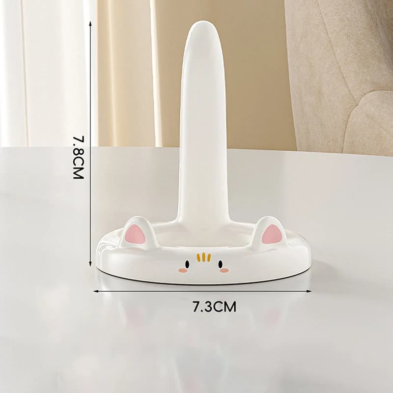 Support de téléphone portable en forme de chat de dessin animé mignon et adorable, support de téléph