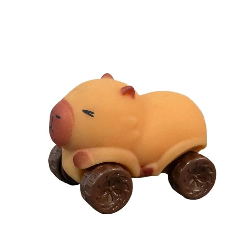 Capybara voiture décompresser mignon drôle jouet Capybara genouillère soulagement des étirements jou