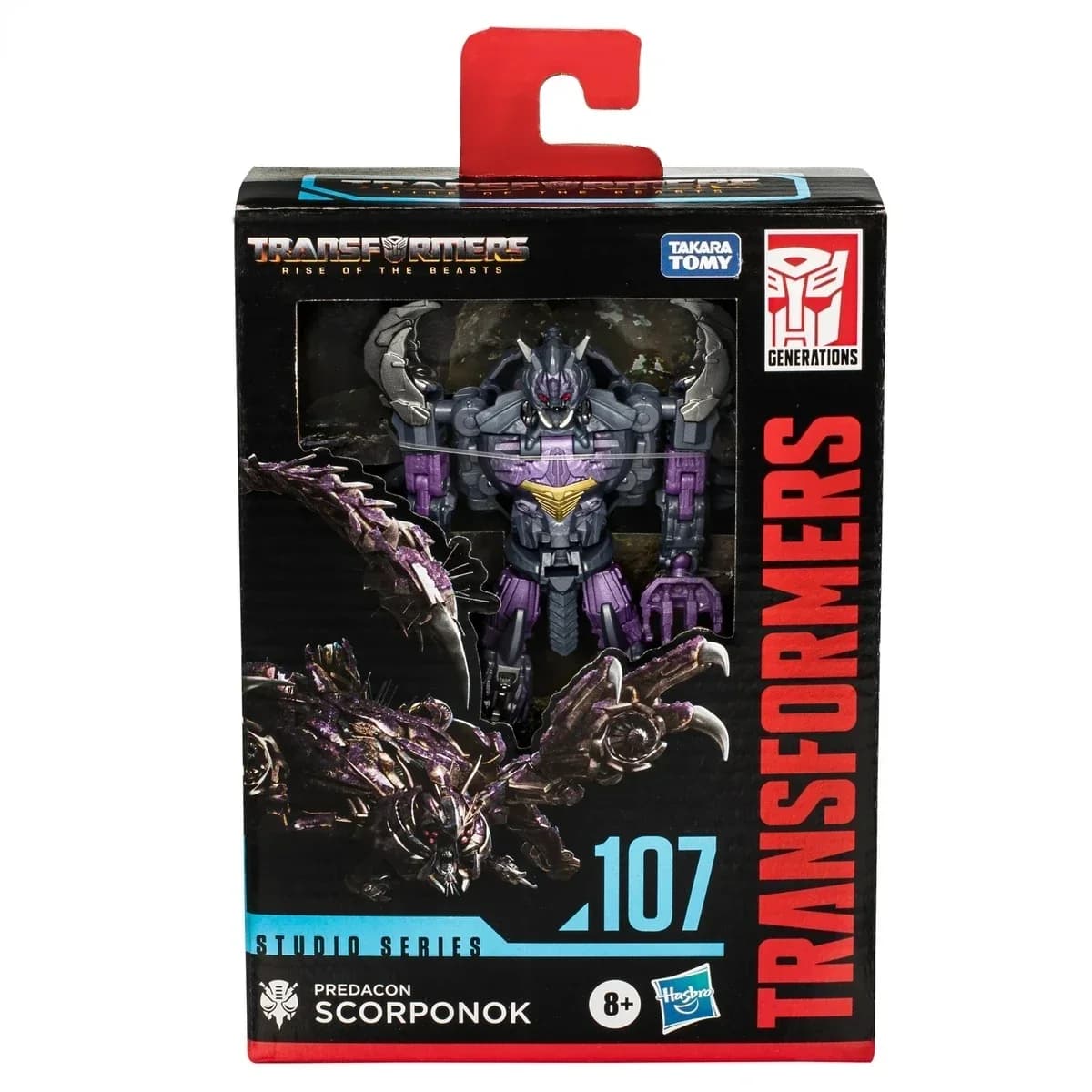 Jouets Transformers Hasbro en stock, série Studio Class D, collection de robots, figurines d'action,