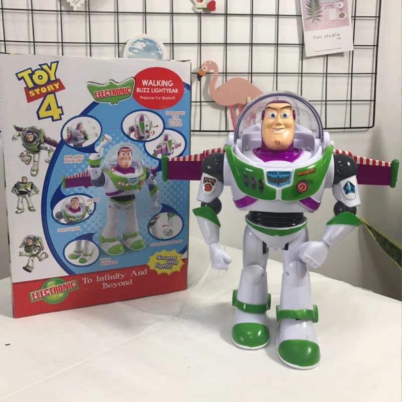 Toy Story Buzz Lightyear Woody avec des ailes poupée figurine jouet Robot Mobile dessin animé modèle