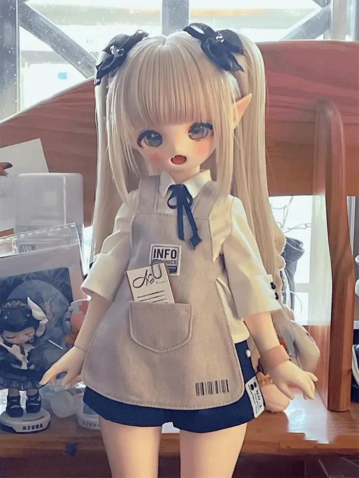 Figurine d'action Sd bjd, vampire miaou Ji lapin corps ours en option type humain maquillage conduit