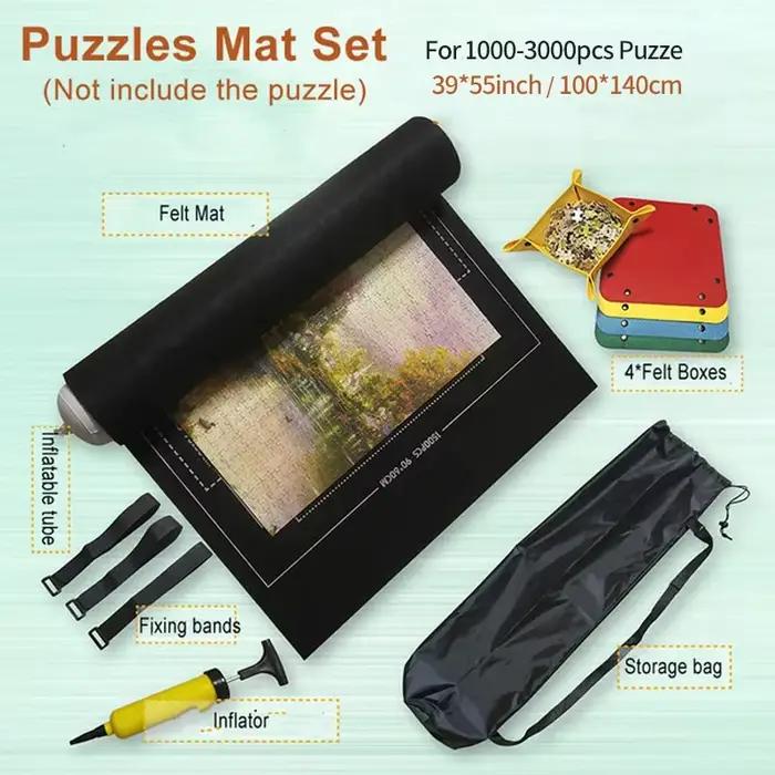 Tapis en rouleau de Puzzle professionnel, couverture en feutre jusqu'à 1500/2000/3000 pièces, access
