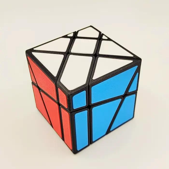ZEPUZZLES Crazy Fisher 2x3x3 Cube, forme étrange, jouets de puzzle professionnels, Cubo Magico, cade