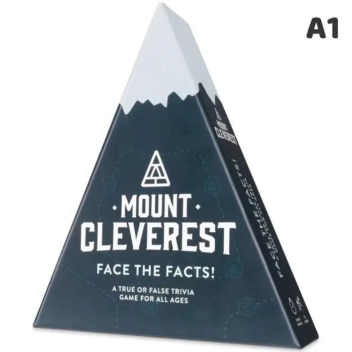 Le jeu de questions-réponses intelligent sur les montagnes, vrai ou faux, amusant pour adultes et en