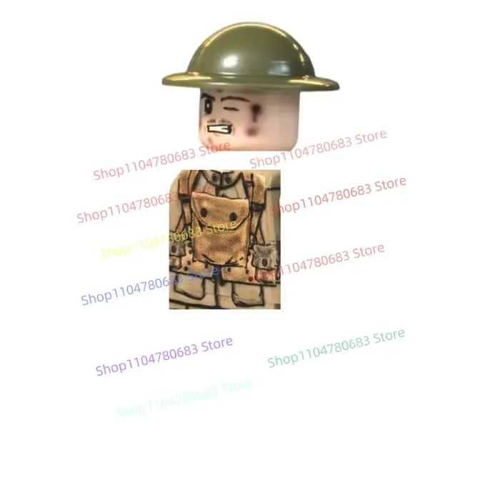 Blocs de construction MOC, figurines de guerre militaire américaines, ornements de collection à asse
