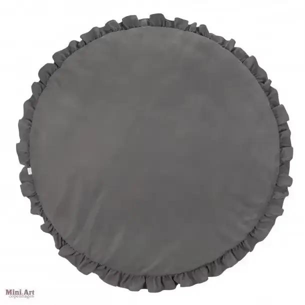 Tapis de jeu rond en coton doux rembourré pour bébé, tapis rampant pour nouveau-né, fille et garçon,