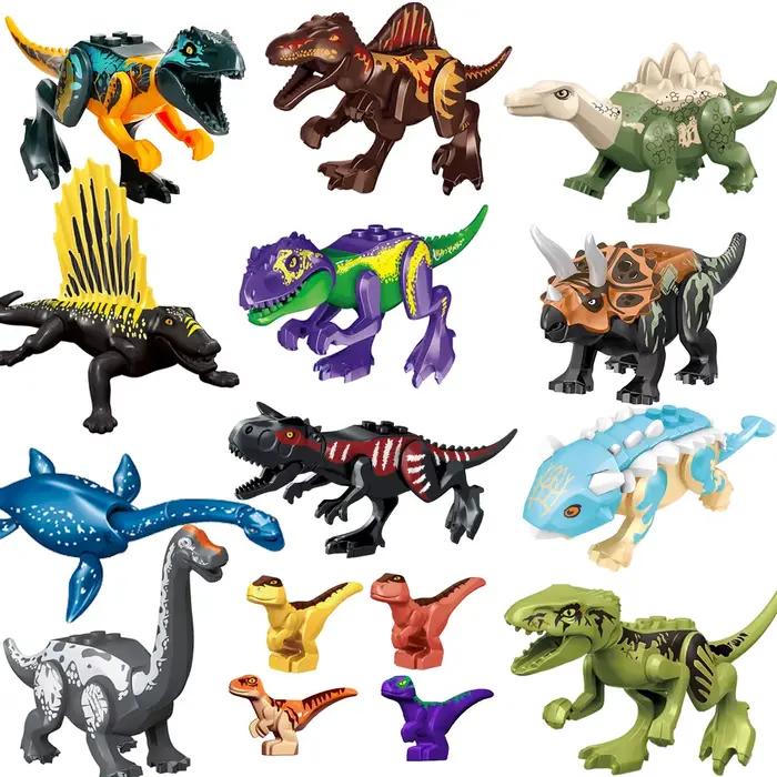 Blocs de construction de dinosaures jurassiques Indominus Rex, modèles de figurines d'action tyranno