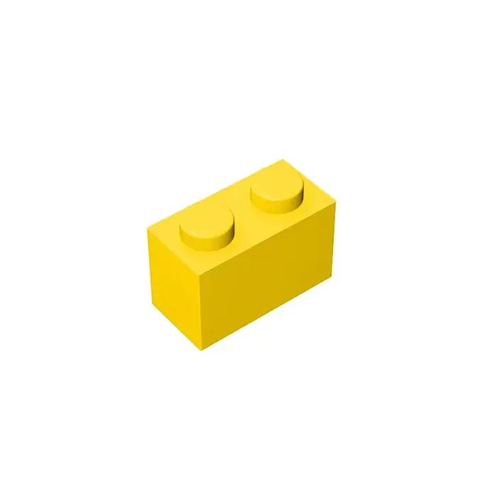 Gobricks GDS-532 brique 1x2 sans tube inférieur compatible avec lego 3004 3065 35743 pièces de brico