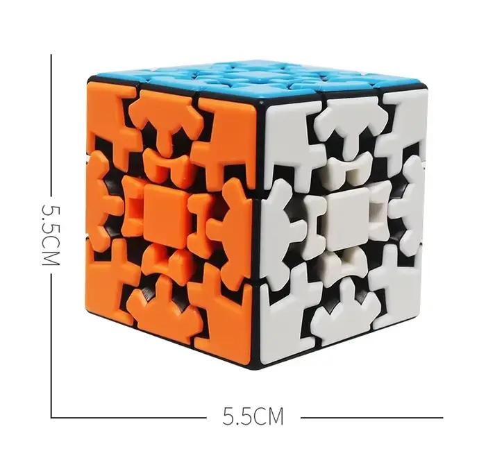 Cube magique à engrenages 3x3x3, jouets éducatifs professionnels, jeu amusant pour enfants, puzzle s