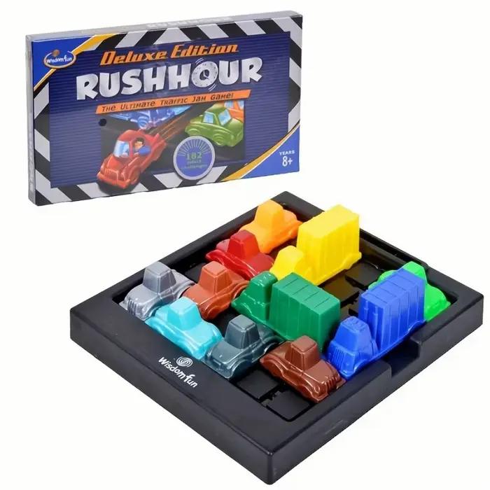 Jeu de confiture de circulation Rush Hour-Puzzle logique cérébrale classique pour enfants, Puzzle de