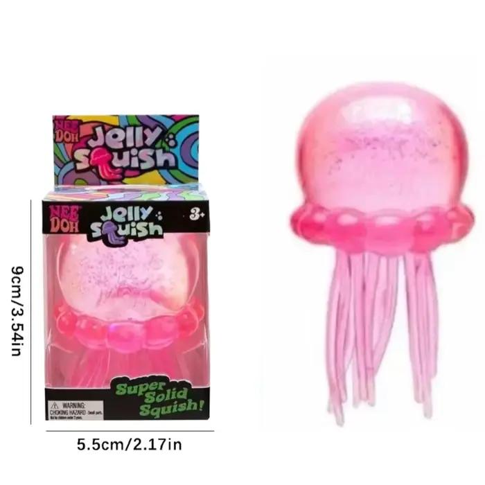Nee Doh Jellyfish Jelly Squish Stress Toy Fidget Squeeze NeeDoh Tendance Spéciale