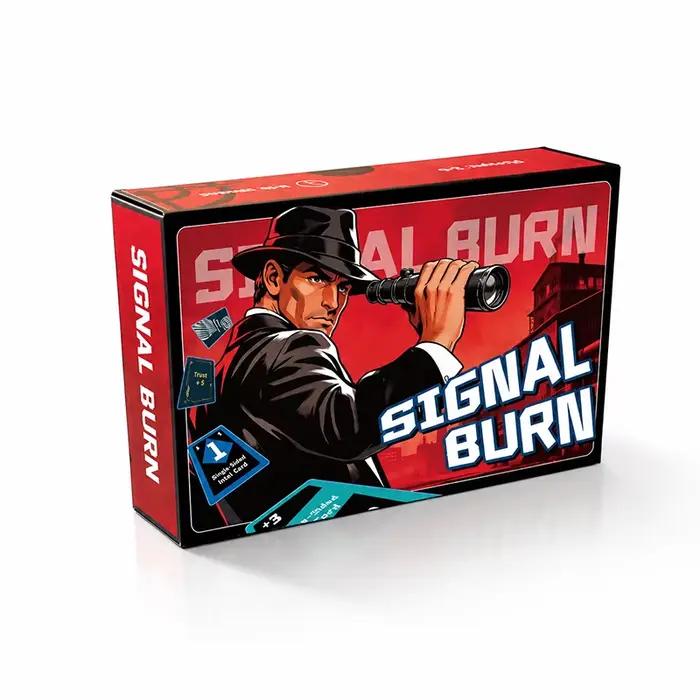 Signal Burn Push Your Luck, jeu de cartes pour 2 à 6 joueurs, stratégie de numéros ciblés jusqu'à 21