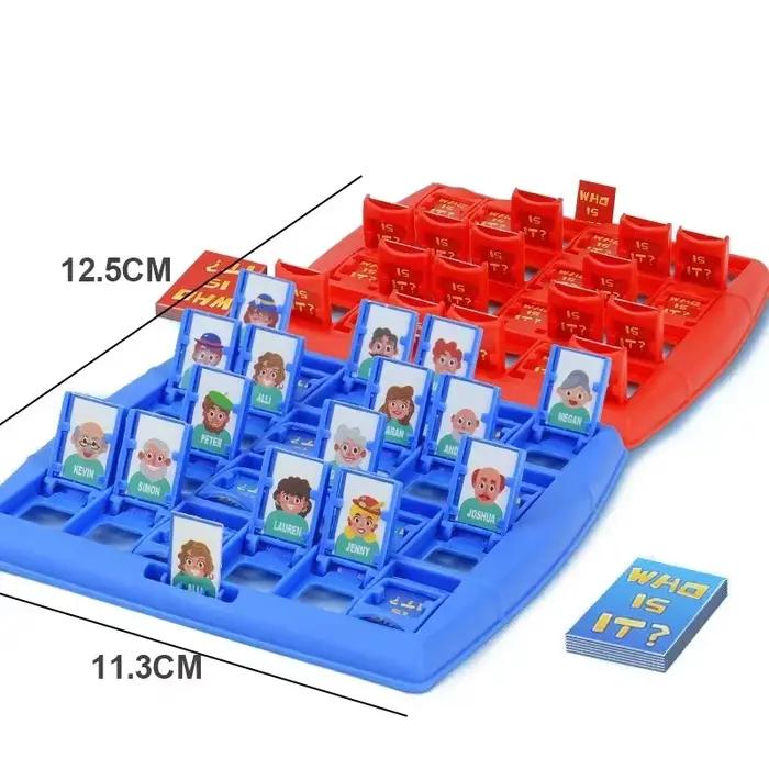 Jeu de société devinez qui je suis, jouet d'interaction Parent-enfant, raisonnement logique, Puzzle