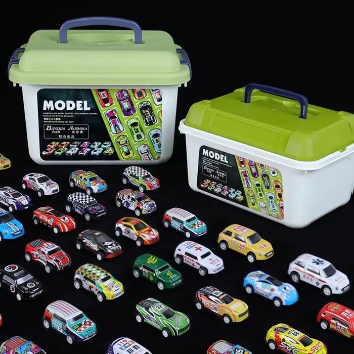 Jouet voiture alliage voiture enfants garçon bébé retirer voiture cadeau ensemble éducatif Mini modè