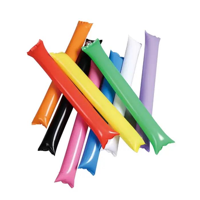 24 pièces Clapper gonflable Cheerstick bâtons gonflables ballon bâton Clapper acclamant bâton fabric