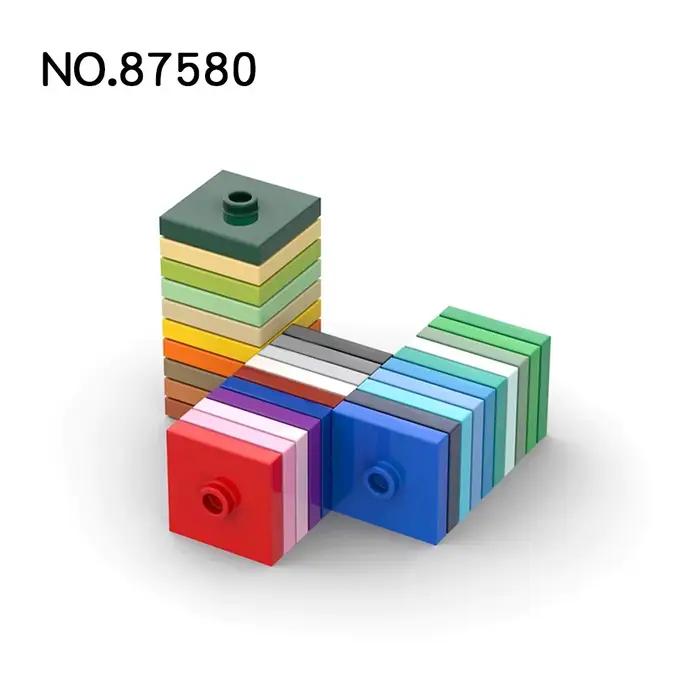 Pièces MOC 87580, plaque spéciale 2x2, briques compatibles, blocs de construction à assembler, parti