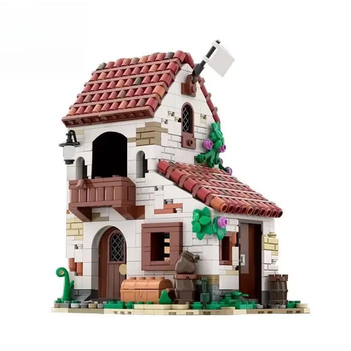 Blocs de Construction de la Forteresse du château pirate, jouet de Construction créatif, Kit de modè