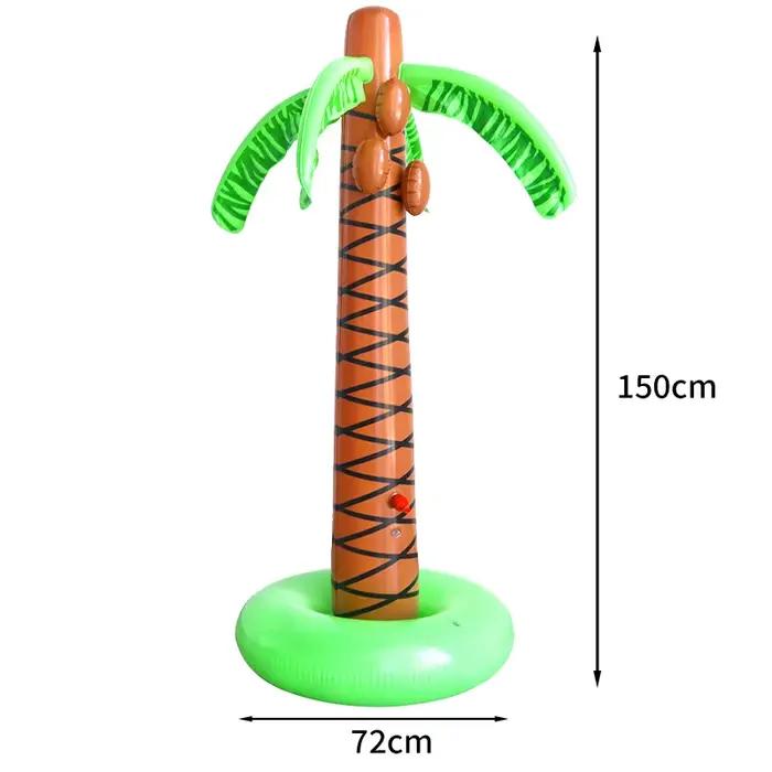 Jouet arroseur gonflable en forme de palmier Wonflex, jeu d'arrosage extérieur pour enfants, famille