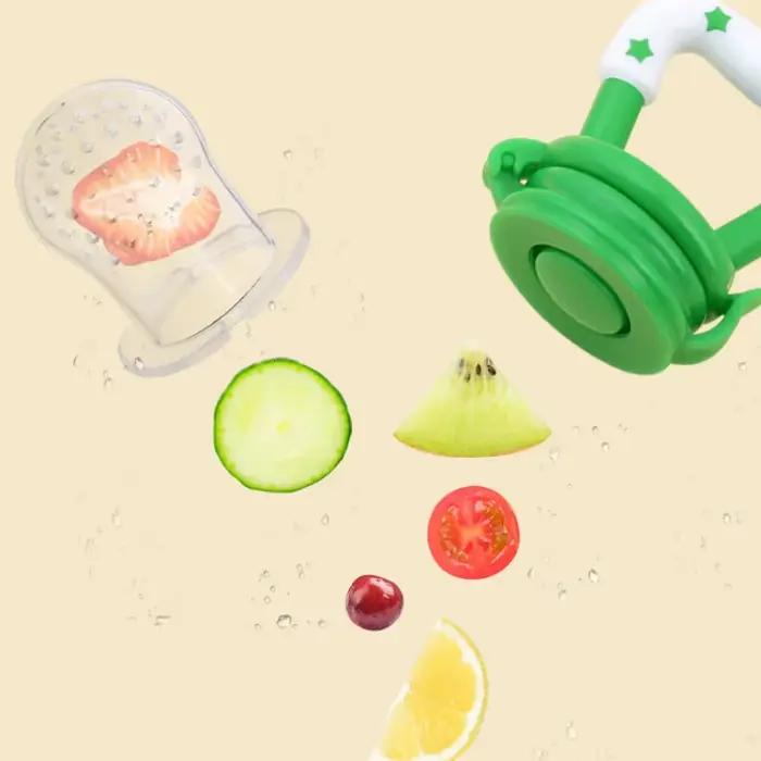 Bébé Silicone bébé mangeoire à fruits complément alimentaire sucette molaire bâton supplémentaire Po