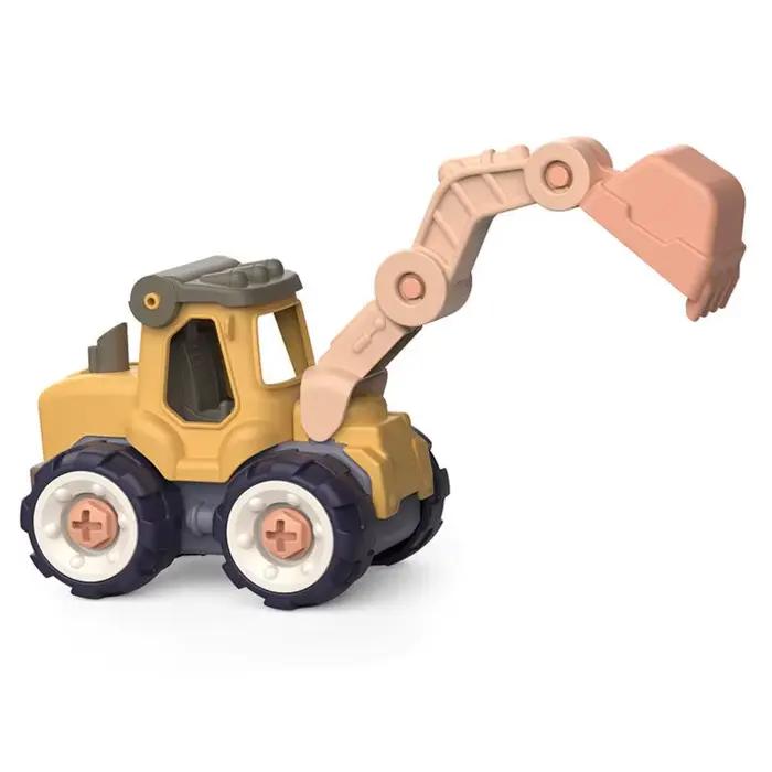 Enfants Kid Démontage DIY Écrou Assemblage D'ingénierie Véhicule Excavatrice Tournevis Gratuit