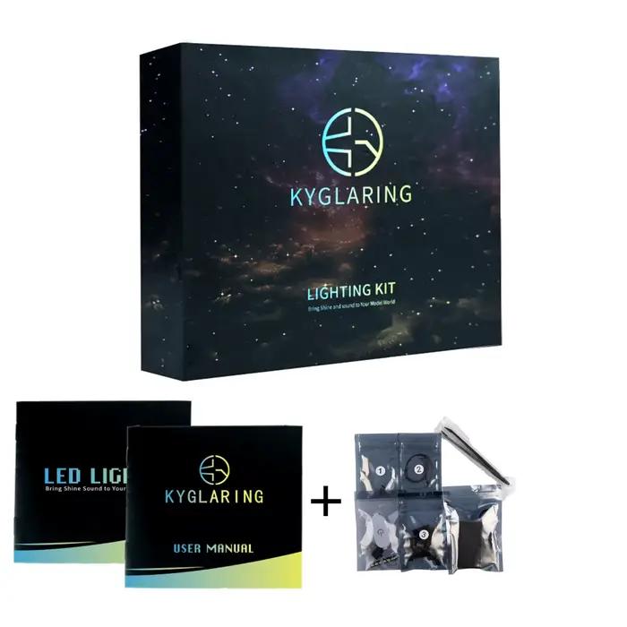 Kyglaring Kit d'éclairage LED adapté pour Lego Gameboy Game Boy 72046 blocs de construction lampe dé