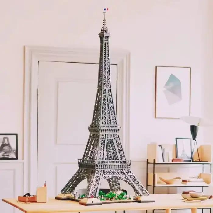 Modèle de la Tour Eiffel de 1,49 m de haut en briques de construction, nouveau kit d'assemblage de 1