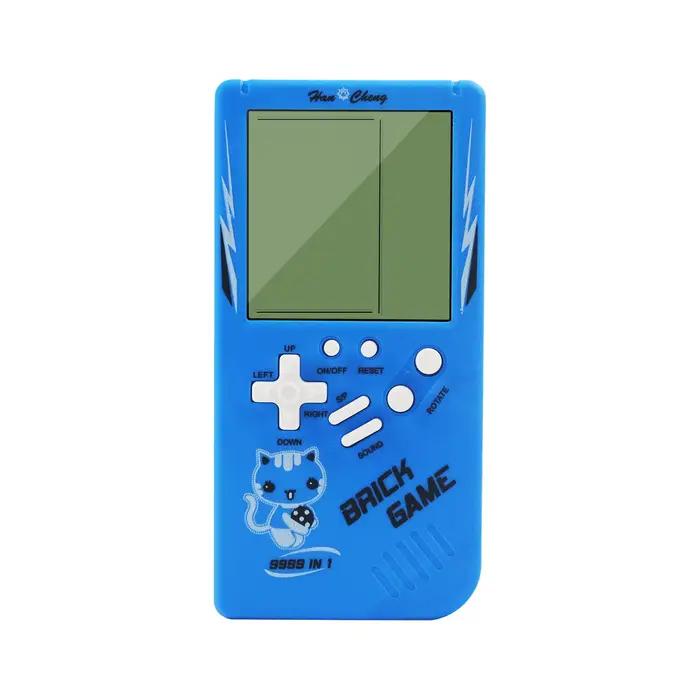 Console de jeu portable rétro, jeu de puzzle avec difficulté et vitesse réglables, petit et facile à