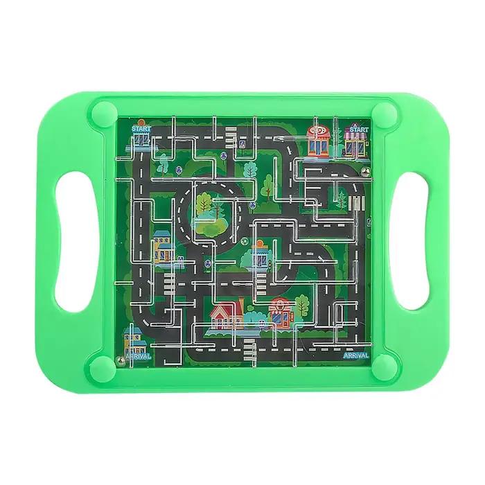 Boule labyrinthe d'équilibre par gravité 3D, jeu de puzzle mémoire et logique pour enfants et adulte