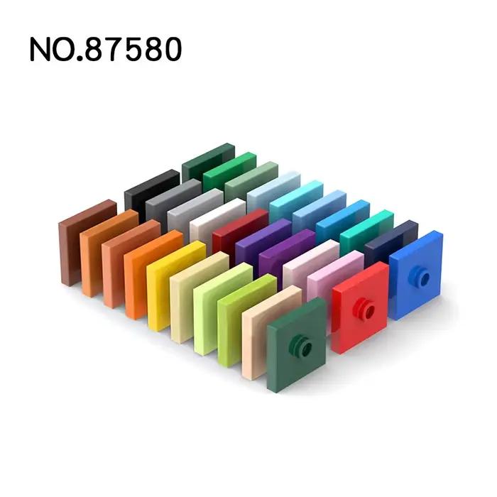 Pièces MOC 87580, plaque spéciale 2x2, briques compatibles, blocs de construction à assembler, parti