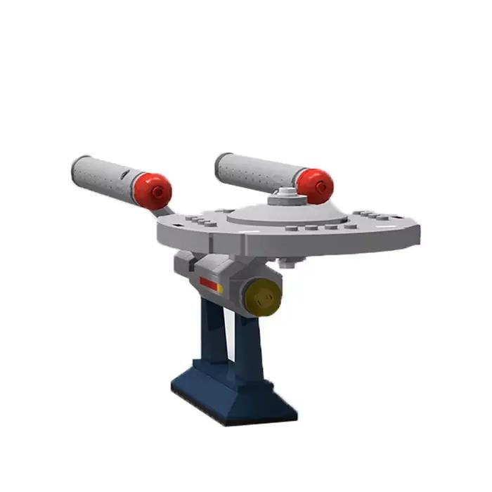 Space Trek Enterprise NCC-1701, jouet de construction de vaisseaux spatiaux, série spatiale pour gar