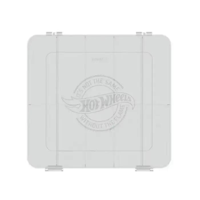 Hot Wheels – boîte de rangement de voiture en plastique 1/64, pour modèle de chariot, jouet de class
