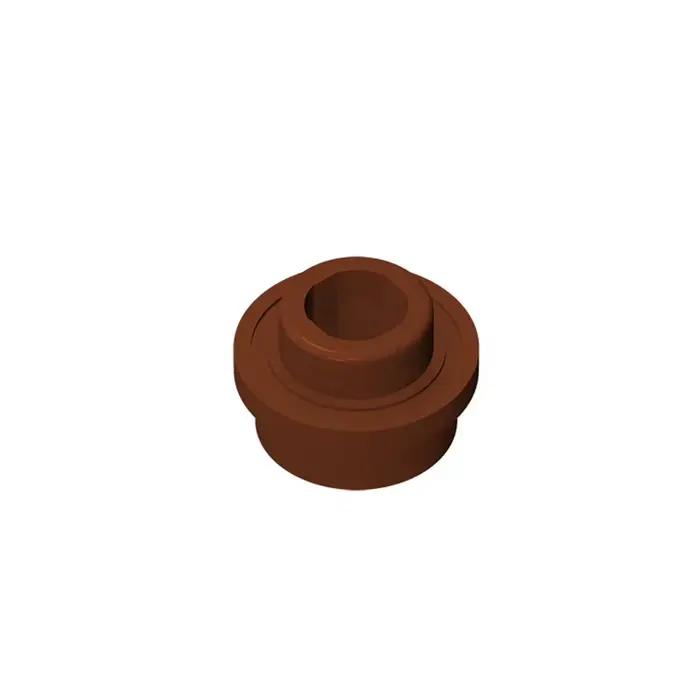 MOC 10 pièces 85861 rond 1x1 plaque blocs de construction Kit avec goujons ouverts briques particule