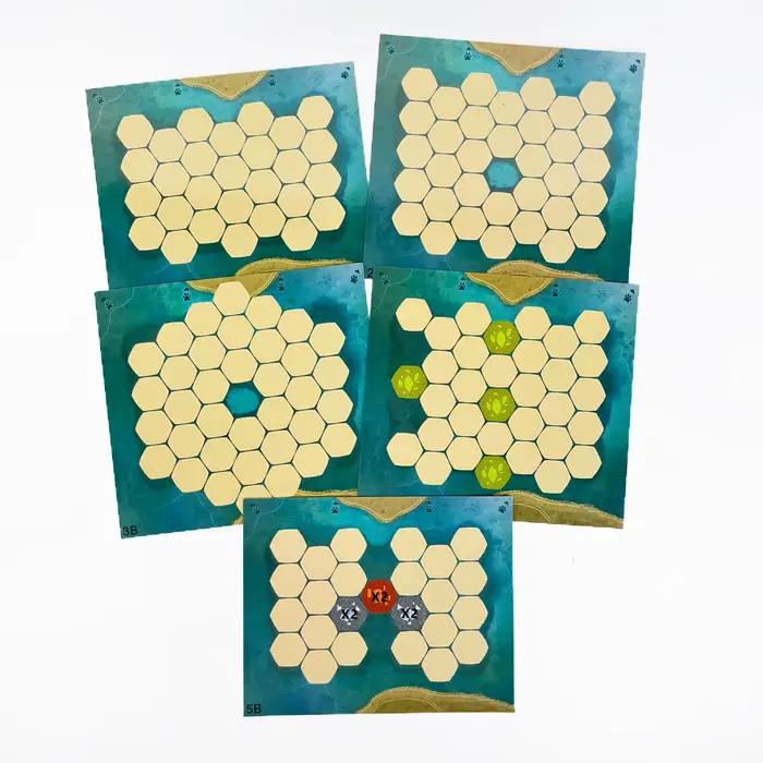 Extension de carte DIY pour HARMONIES – Ensemble de 10 pièces en 2 packs, augmente la capacité des j