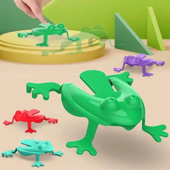 Grenouille sautante pour enfants, jouet parent-enfant, grenouilles rebondissantes, jouet d'anlande,