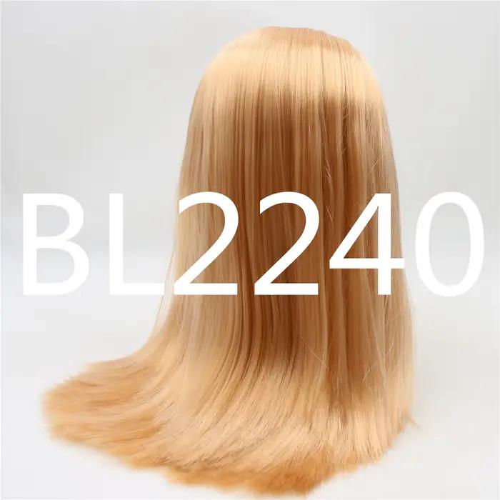 DBS-Poupée blyth aux cheveux violets argentés, cheveux blonds, jouet anime, ultraviolet glacé, feuil