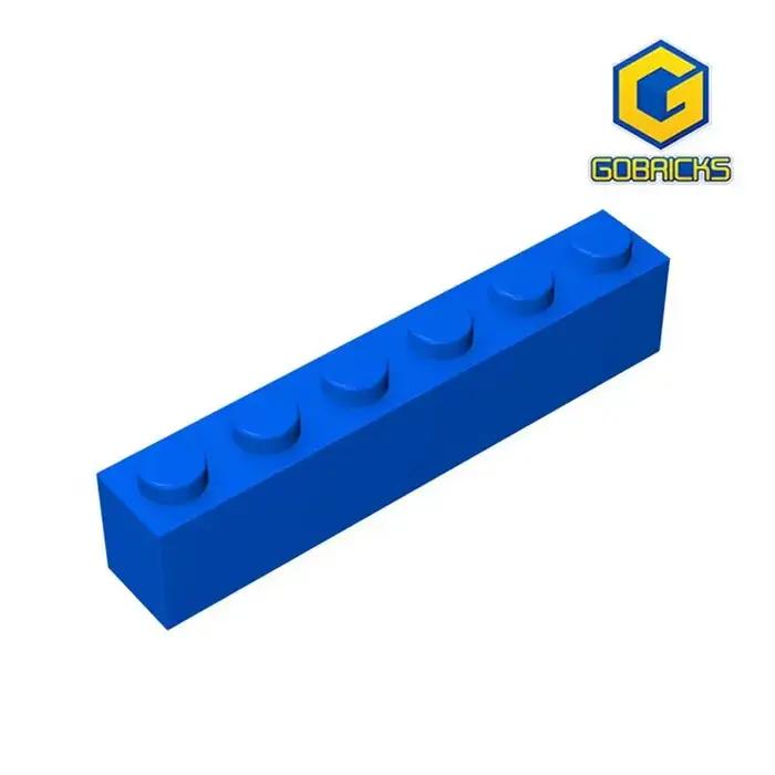 Gobricks GDS-535 brique 1x6 compatible avec lego 3009 pièces de blocs de construction de bricolage p