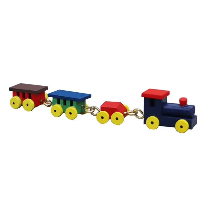 Train l'inventaire de maison de course en bois, ornement de maison, modèle de beurre, accessoires de