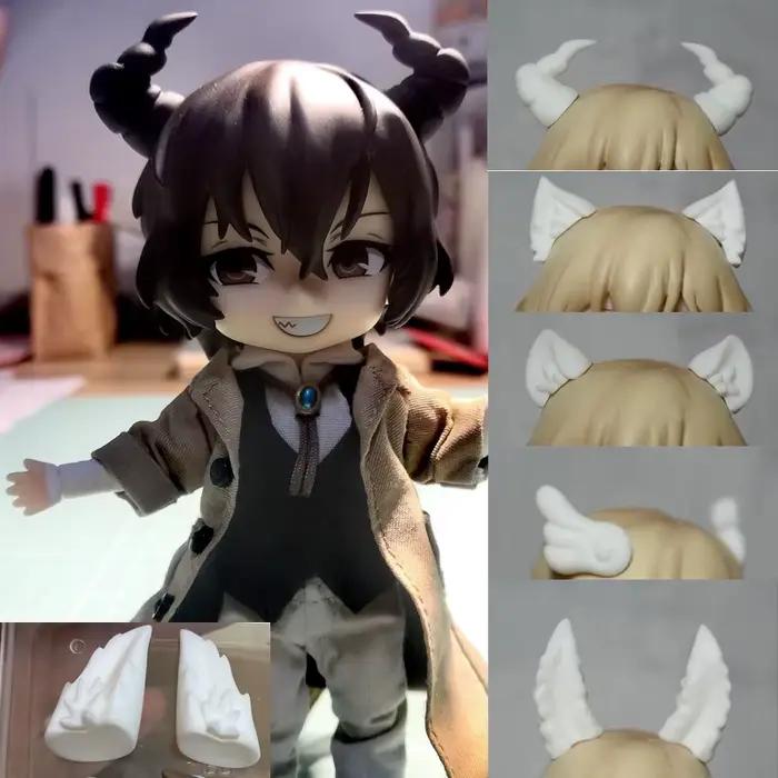 Jouet fait à la main pour enfants, 1:12 ob11 gsc bjd pd9, accessoires de poupée en résine, bricolage
