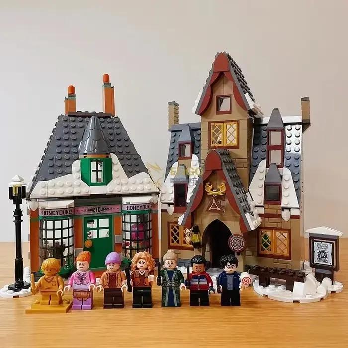 Nouveau jeu de construction Magic World : Visitez le village, la ville, la rue – Briques de construc
