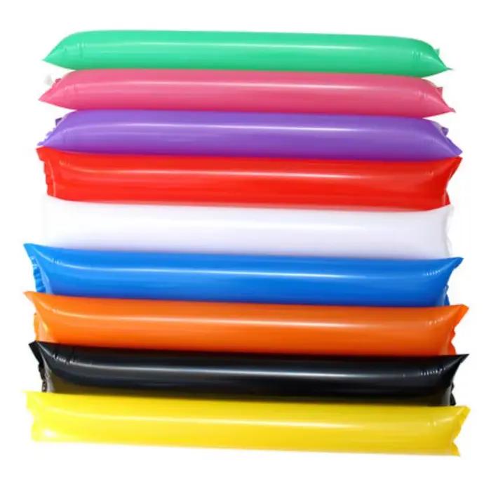 24 pièces Clapper gonflable Cheerstick bâtons gonflables ballon bâton Clapper acclamant bâton fabric