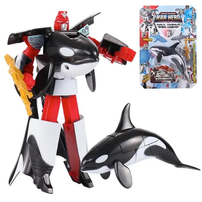 Jouet robot électronique intelligent pour enfants, animal de compagnie intelligent, requin, figurine