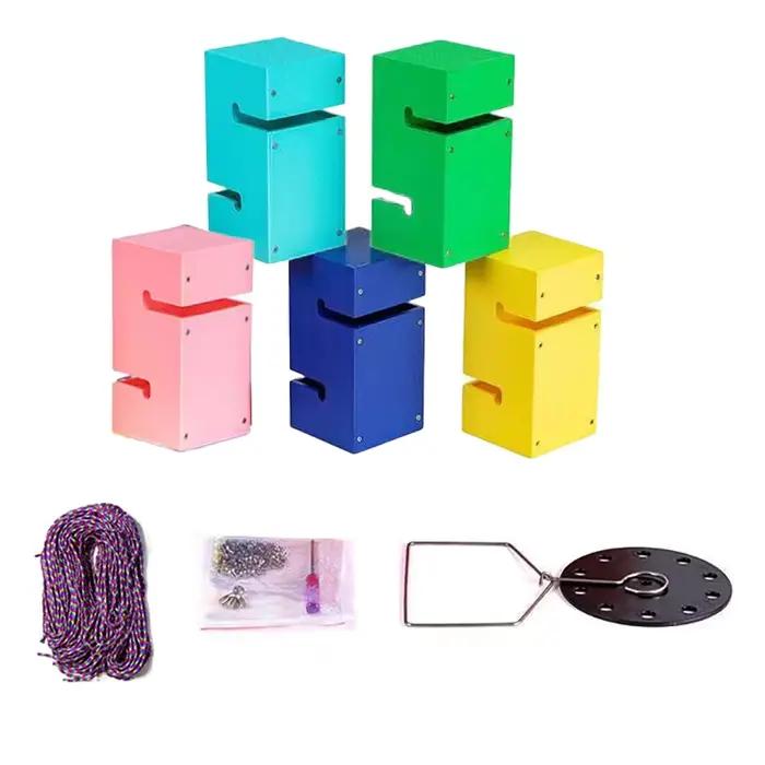 Tour de construction avec équipes d'entraînement en expansion, jouets d'architecture de style de tou