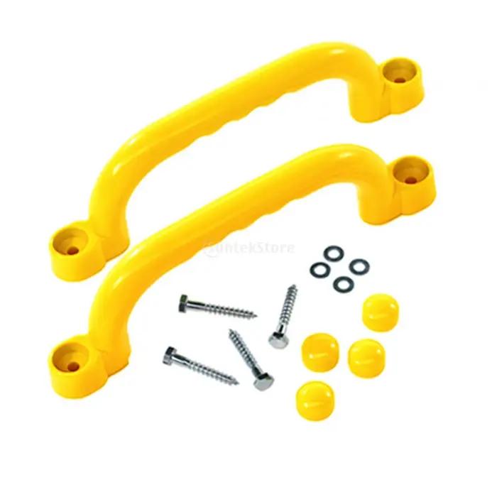 2 pièces accessoires de terrain de jeu maison de jeu poignées de saisie barres poignées d'échelle de