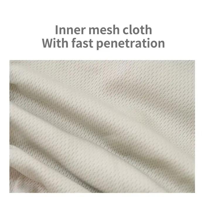 Elinfant-Ensemble de couches écologiques pour bébé, couches à poche, taille unique, gril en maille g