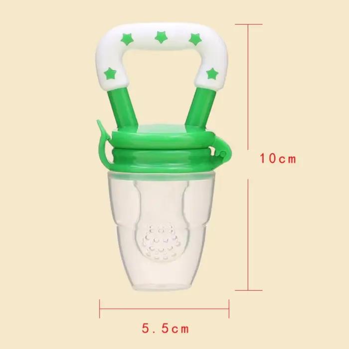 Bébé Silicone bébé mangeoire à fruits complément alimentaire sucette molaire bâton supplémentaire Po