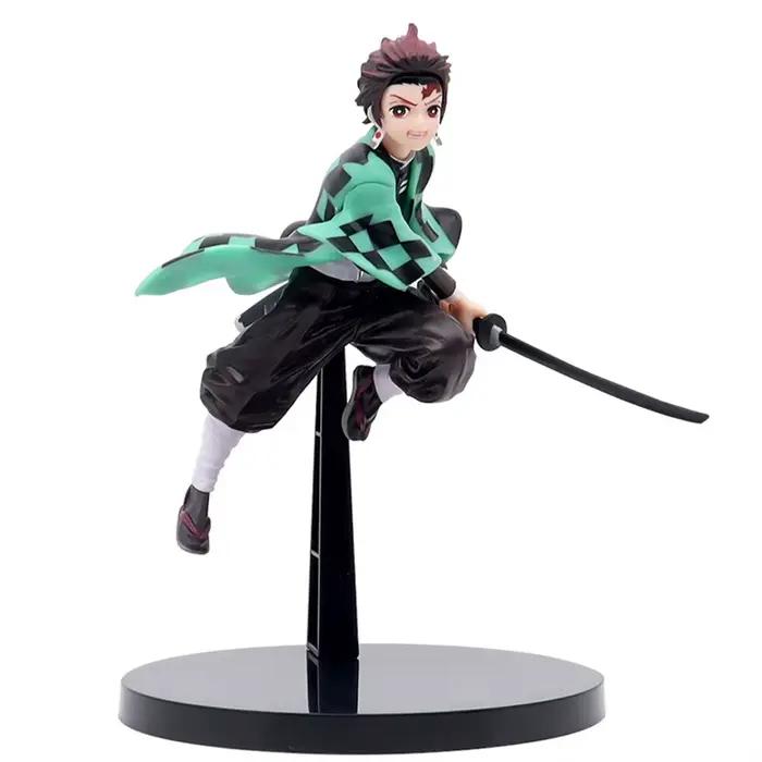 Figurine de dessin animé Demon Slayer Kimetsu no Yaiba, Kamado Tanjirou, Agatsuma Zenitsu Nezuko War