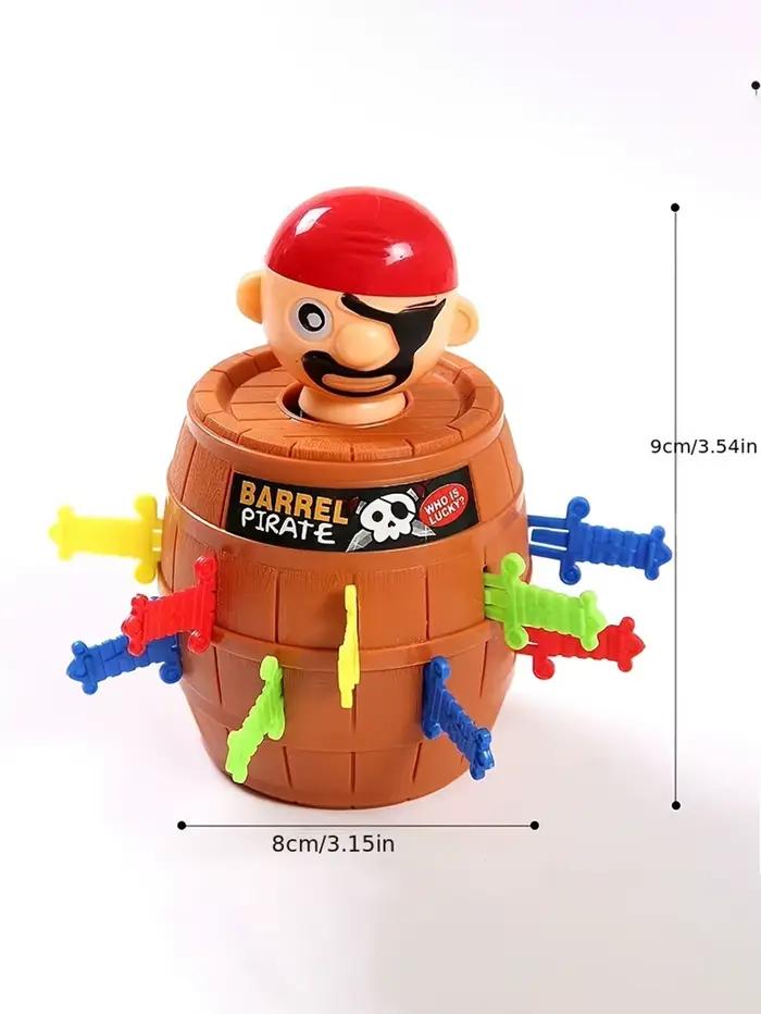 Seau Pirate jouet pour enfants interactif petit jeu de société parodie farce épée insertion seau en
